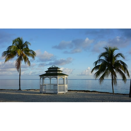 Canvas Print Guardalavaca Cuba Resort Beach Caribbean Honeymoon Stretched Canvas 10 x (The Best Honeymoon Resorts)