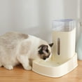 thumbnail image 4 of Methold Dispensador De Agua Inodoro Y Sin BPA Para Gatos Y Perros Salida Amplia Antifugas De 3800 Ml De Capacidad Suministros de alimentación y agua para mascotas Dispensador de alimentos blanco, 4 of 6