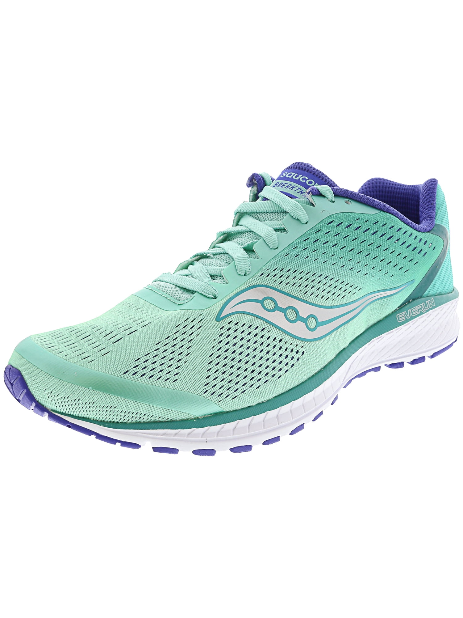 Details about   Saucony Running Shoes Breakthru 4 Ladies' Size 44 1/2 Aqua Violet Turquoise 
