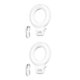 thumbnail image 2 of Moyic USB Rechargeable LED Ring Light Cellphone Lighting Lamp Photography Non-Slip Cordless Mini Clip-on Computer Circle Type1 NO1, 2 of 6