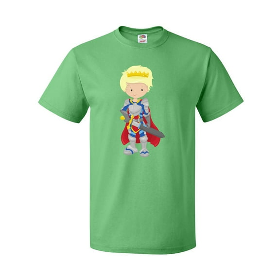Inktastic Boy Prince, Knight In Shining Armor, Blond Hair T-Shirt