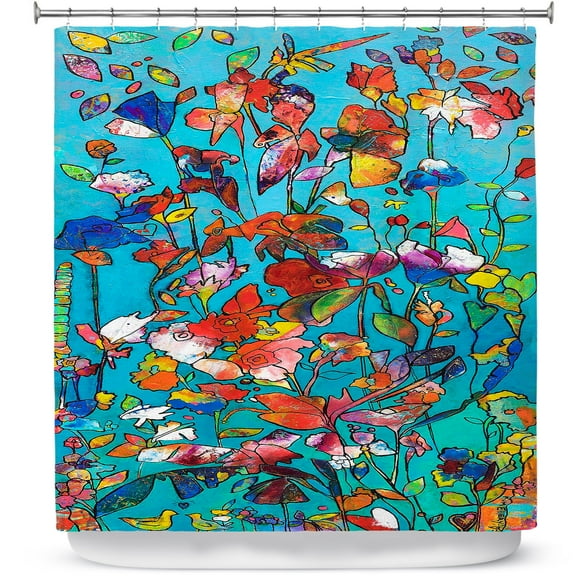 Shower Curtains 70" x 73" from DiaNoche Designs by Kim Ellery - I Found Love