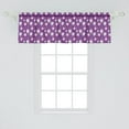 thumbnail image 2 of Ambesonne Cat Window Valance, Doodle Cartoon Kittens, 54" X 18", Multicolor, 2 of 3