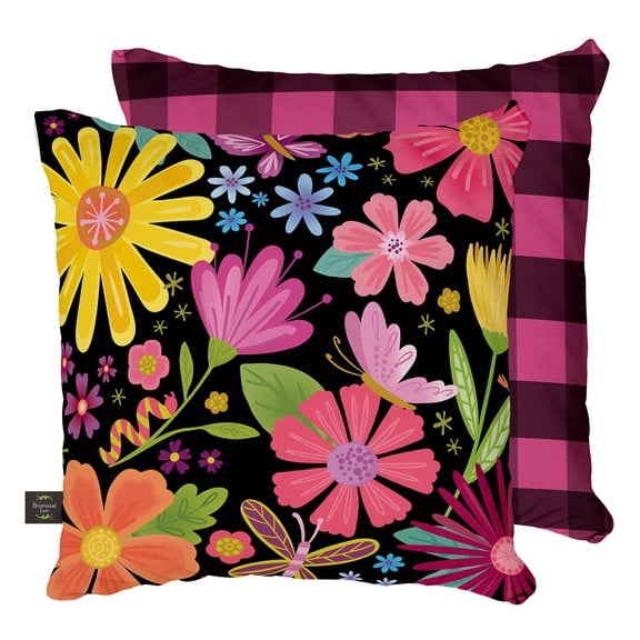 Briarwood Lane Spring Indoor/Outdoor Pillow 17x17 Spring Fling For Spring Pillow