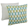 thumbnail image 3 of Blazing Needles 20 x 20 in. Moroccan Patterned Beaded Cotton Throw Pillow - Set of 2, 3 of 4