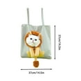 thumbnail image 2 of Portable Pet Canvas Shoulder Bag – Versatile Tote for Cats and Small Dogs – Ideal for Outdoor Adventures and Shopping, 2 of 3