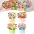 thumbnail image 4 of Lefu 3D eject Mixed Festival Flower Bouquet Greeting Card Mother's Day, 4 of 4