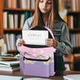 thumbnail image 6 of Psesaysky Cute Llama Rainbow Backpack for Boys and Girls Middle Elementary School Bag 17 Inch Lightweight Large Capacity Bookpack Back to School Gifts, 6 of 7