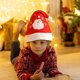 thumbnail image 4 of Gorro Navideño Hot6sl de Terciopelo para Adultos Gorro de Papá Noel, 4 of 6