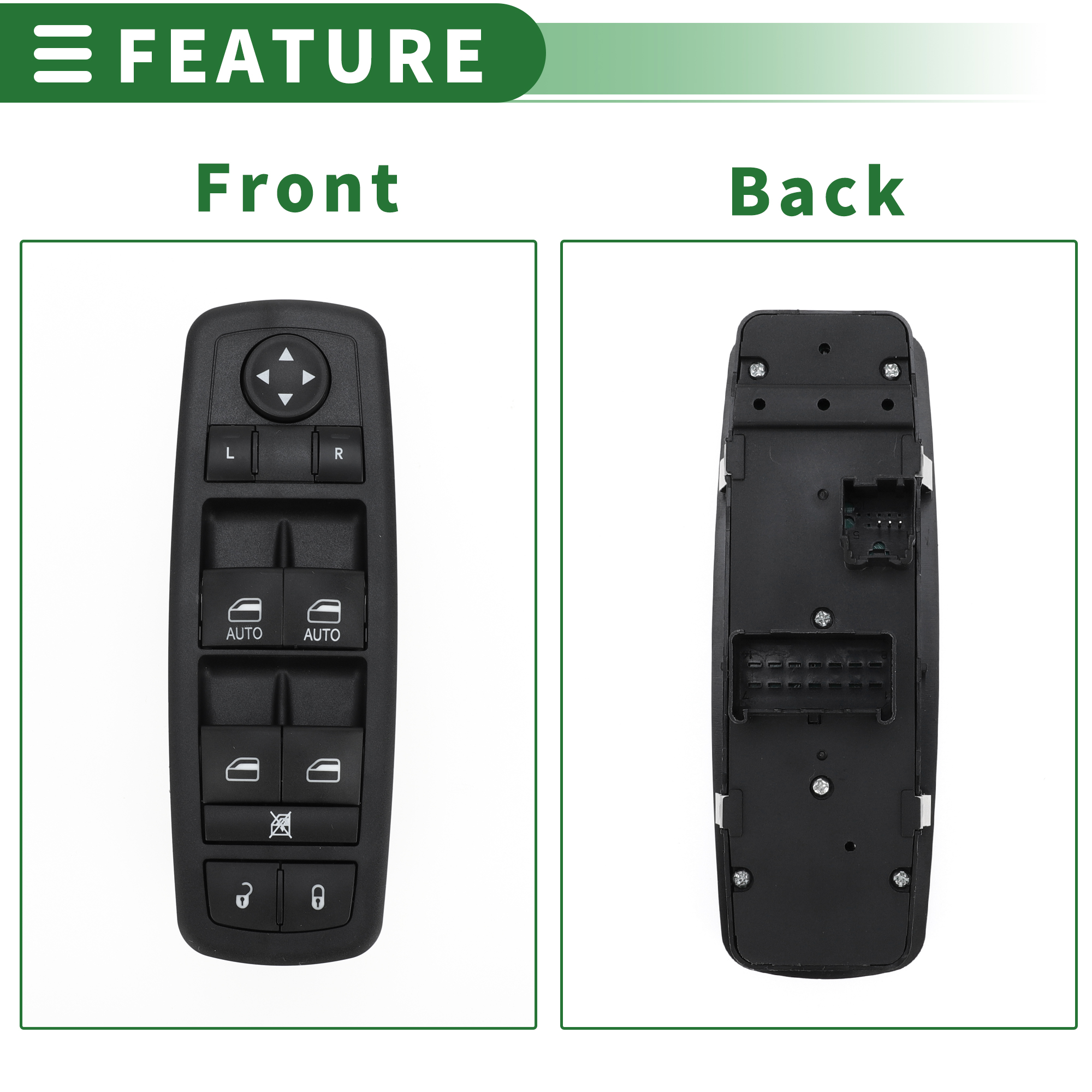 Unique Bargains Power Window Switch for Dodge Grand Caravan