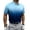 Blue, variant on Golf Dress Shirts for Men , Short Sleeve Collared Gradient Breathable Lightweight Athletic Outdoor Wear