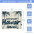 thumbnail image 5 of BZSMCE Towel Cotton Face Towel Soft Hand Towels Fashion Tropical Breeze Pattern, 5 of 9