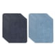 thumbnail image 1 of Uxcell Parche de Denim para Planchar 12 Pcs Parche de Tela para Decoración de Jeans Azul Oscuro Azul Claro 5 x 3.7", 1 of 5