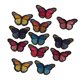 thumbnail image 5 of 12 Pedazos Parches de Ropa de Mariposa para Artesanías DIY , 7.5 x 5 cm, 5 of 7