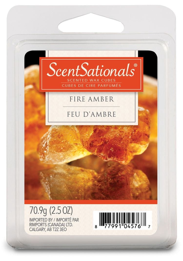 ScentSationals Scented Wax Cubes - Fire Amber