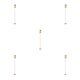 thumbnail image 3 of Naiovety Cuchara mezcladora trenzada de acero inoxidable, cucharas agitadoras en , postre, bebida, vajilla, accesorios para Bar, oro rosa Type2 NO2, 3 of 6