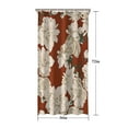 thumbnail image 5 of Pioneer Flower Floral Print Pattern Shower Curtain 36"x72" ,Bathroom Decorative Shower Curtains Set with 12 Hooks,Modern Waterproof Washable Shower Curtain, 5 of 6