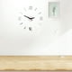 thumbnail image 2 of Sin marco Reloj de pared DIY Números romanos Adhesivo Arte moderno Reloj de pared Silencioso 3D Acrílico Etiqueta Decoraciones para el hogar para el dormitorio de la sala de estar - Plata (GZ-034), 2 of 5