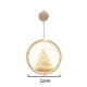 thumbnail image 2 of Decoración de luces navideñas, luces de hadas colgantes con pilas para pared, ventanas, camino, decoración de Patio, 2 of 5