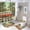 style-594, variant on 4 Piece Shower Curtain Sets with Non-Slip Rugs Toilet Lid Cover And Bath Mat Bathroom Decor Set Happy Camper Life Is Good Durable And Waterproof Camper Gifts for Bathroom Decor