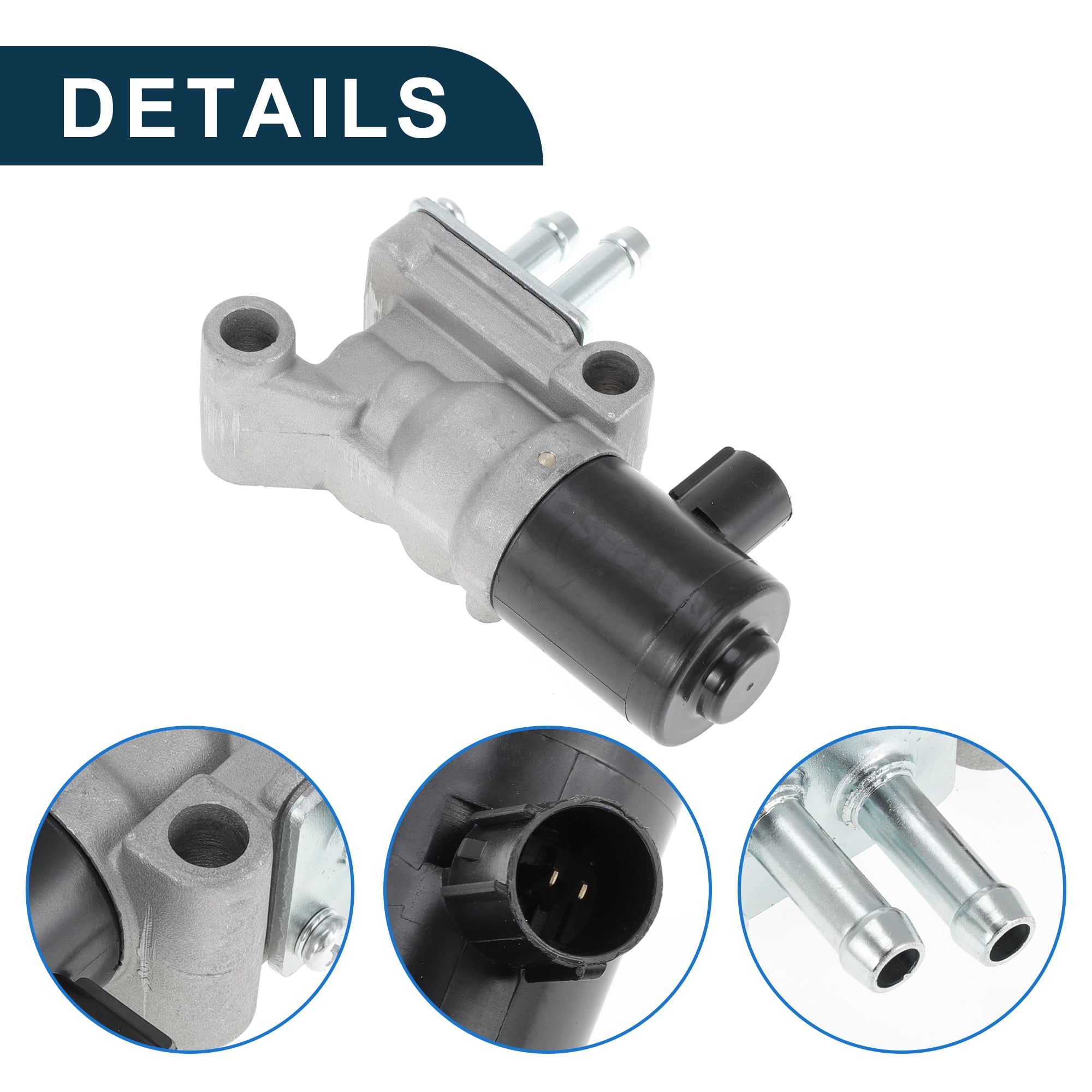 Car Idle Air Control Valve for Acura Integra 1992-2001 for Honda Civic 1992-1995 Replace No.1382000480 IACV Idle Valve Idle Air Control Valve