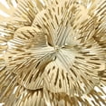 thumbnail image 4 of FOMIYES De Pared Metálico En Dorado Con Floral Para De Casa, 4 of 6