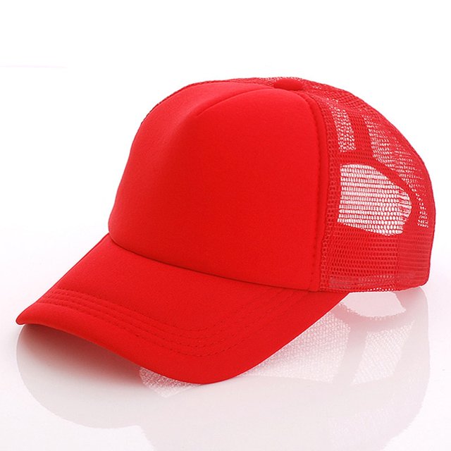 Custom Hat with Logo Printing Polyester Mesh Trucker Hat Adjustable Dad DIY Logo Baseball Cap For Men WomenLogo Print&Adult Gao Jinjia LED