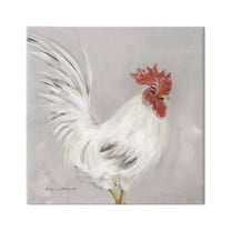 Stupell Country Chicken Hen Portrait Animals & Insects Painting Gallery Wrapped Canvas Print Wall Art