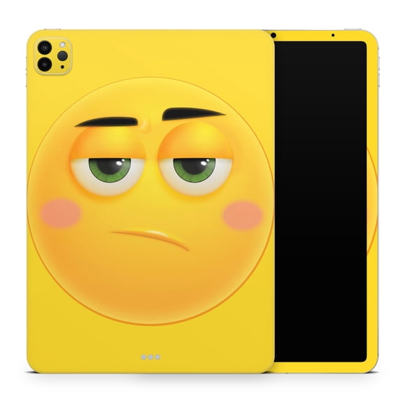 DesignSkinz So What Friendly Emoticons Full-Body Skin Decal Wrap Cover for iPad (A1219/A1337)