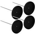 thumbnail image 3 of Soportes para recibos desmontables, soportes para menú de papel de escritorio (negro), 1 Juego, 4 Uds., 3 of 5