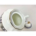 thumbnail image 2 of Blue Patterned Edged Teapot, 2 of 2