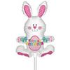 Easter Spring Bunny Stick Balloon