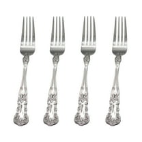 Gorham Blossom 18/10 Stainless Steel Salad Fork (Set of Four)