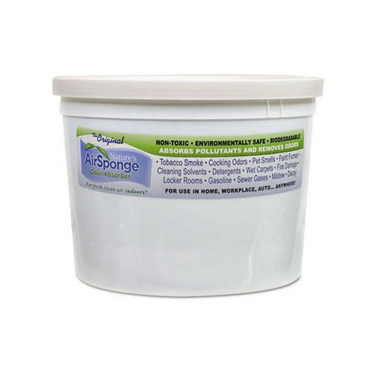 Sponge Odor Absorber, Neutral, 64 oz Tub Sponge Odor Absorber, Neutral, 64 oz Tub