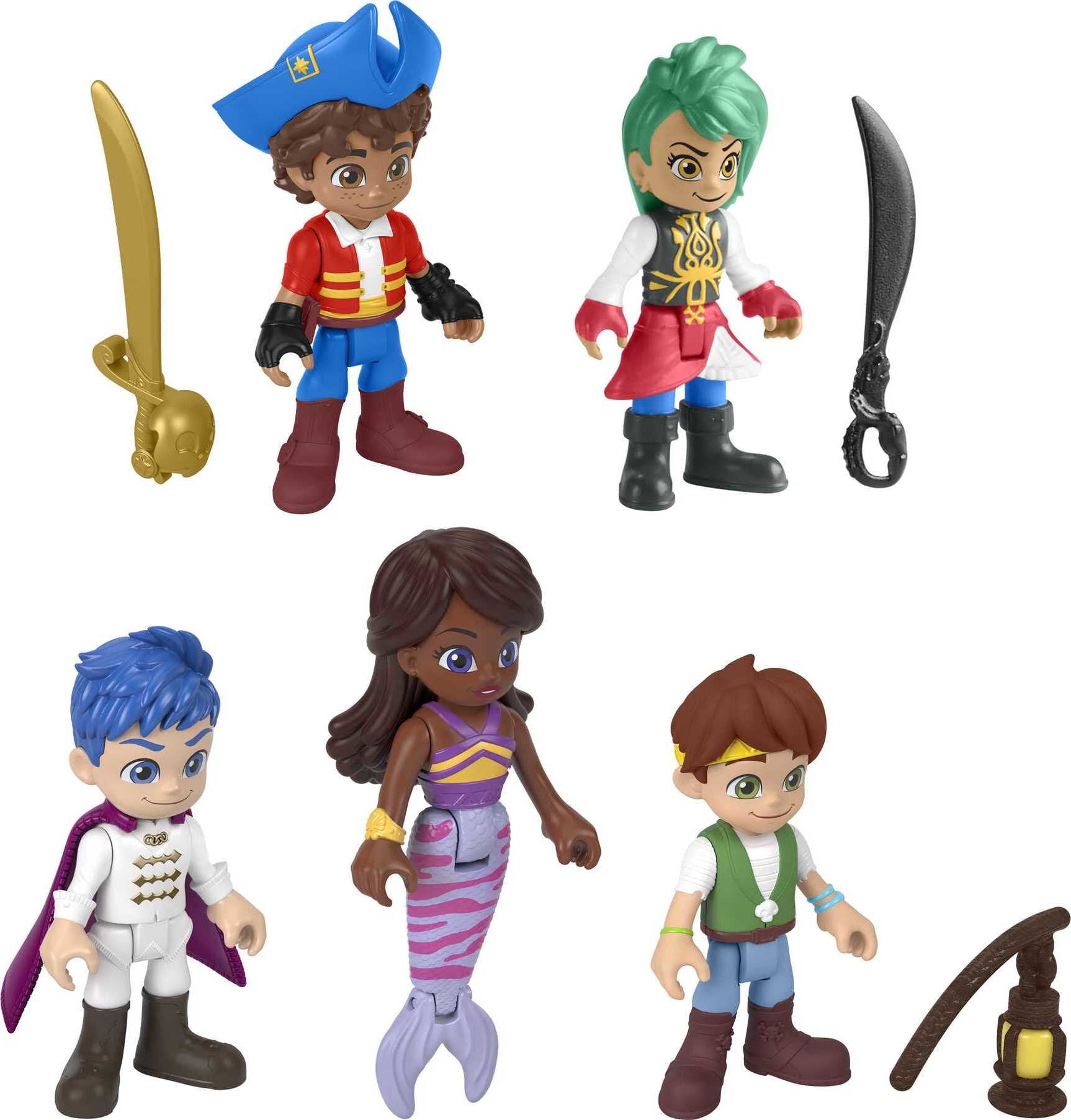 FisherPrice Santiago of the Seas Figure Pack, 5 Preschool Toys FisherPrice Santiago of the Seas Figure Pack, 5 Preschool Toys