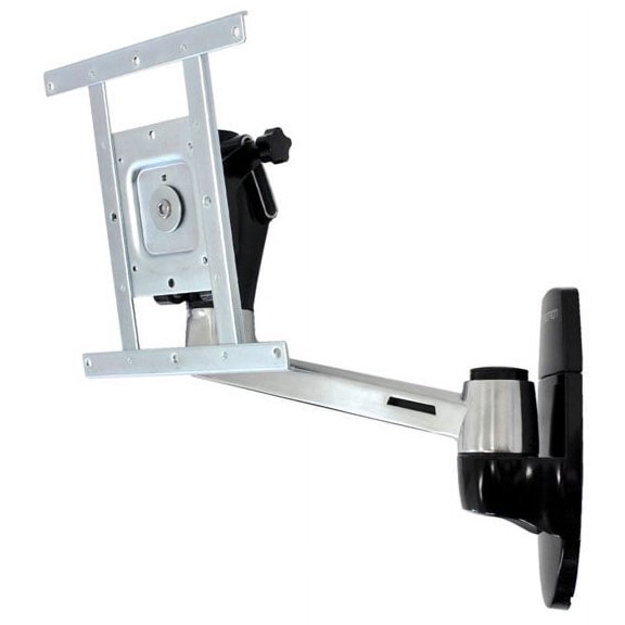 Ergotron 45-268-026 LX HD Wall Mount Swing Arm - Mounting kit ( swing arm, knob ) for TV ( Tilt & Swivel ) - aluminum - screen size: up to 42 inch - wall-mountable