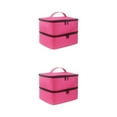 thumbnail image 3 of mmirethe Nail Polish Safe And Hygienic With Convenient Carrying Case Bag Durable Polyester Easy rose red 2Set, 3 of 6