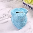 thumbnail image 2 of MasteelfCA 1PC Ceramic Owl Shaped Piggy Bank Lovely Animal Saving Box Home Decoration Crafts (Random Color), 2 of 9