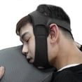 thumbnail image 1 of Neoprene Anti Snore Stop Snoring Chin Strap Belt Anti Apnea Jaw Solution Sleep Support Apnea Belt Sleeping Care Tools Black Blue, 1 of 5