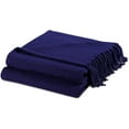 thumbnail image 3 of Handmade Chevron Cotton Throw Blanket with Tassels 50''x60'' - Perfect for Sofa, Couch, and Bed - Medium Weight All-Season Comfort (Set of2), 3 of 5