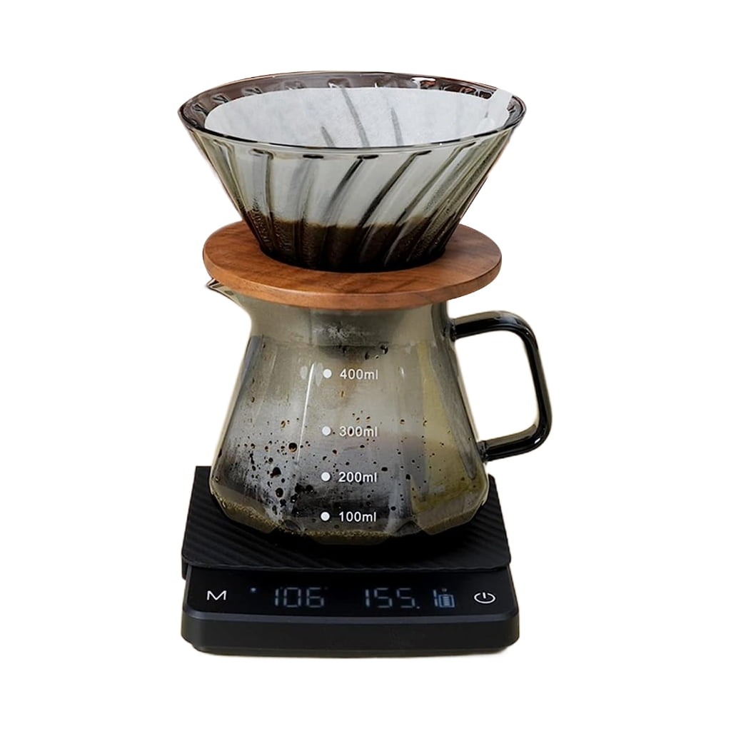Digital Kitchen Scale with Timer Drip Espresso Scale 2/3kg/0.1g High Precision