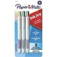 thumbnail image 1 of shiyou-PAPERMATE InkJoy Quatro Stylos à Bille Rétractables, Pointe Moyenne, Couleurs Assorties, 3 Unités (Lot de 1), 1 of 4