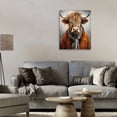 thumbnail image 3 of Stupell Industries Eclectic Buster Bull Horn Portrait Canvas Art, 16 x 20, by Ray Powers, 3 of 8