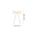 thumbnail image 3 of Trovenix 12 Pack Christmas Vintage Double Ear Velvet Bow Hanging Ornaments Set For Xmas Tree Holiday House Party Decoration, 3 of 6
