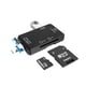 thumbnail image 3 of Lector de tarjetas USB 3.0 tipo C, teléfono móvil Android, computadora, multifunción, OTG2.0, disco SD/TF/U, 3 of 3