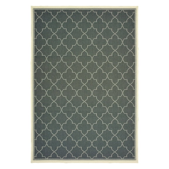 Avalon Home Mackinaw Scallop Lattice Indoor/Outdoor Area Rug