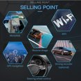 thumbnail image 4 of 9210S Doble DIN Car Stereo Android 10.1 WiFi GPS FM Radio Receptor Unidad principal JShteea Accesorios para autos y motos, 4 of 9