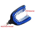 thumbnail image 3 of Adjustable Carp Fishing Rod Rest Head - Blue/Red Optional, 9.8x6.3cm, 56.5g, ABS & TPR Material, Secure Support Accessory for Anglers, 3 of 6