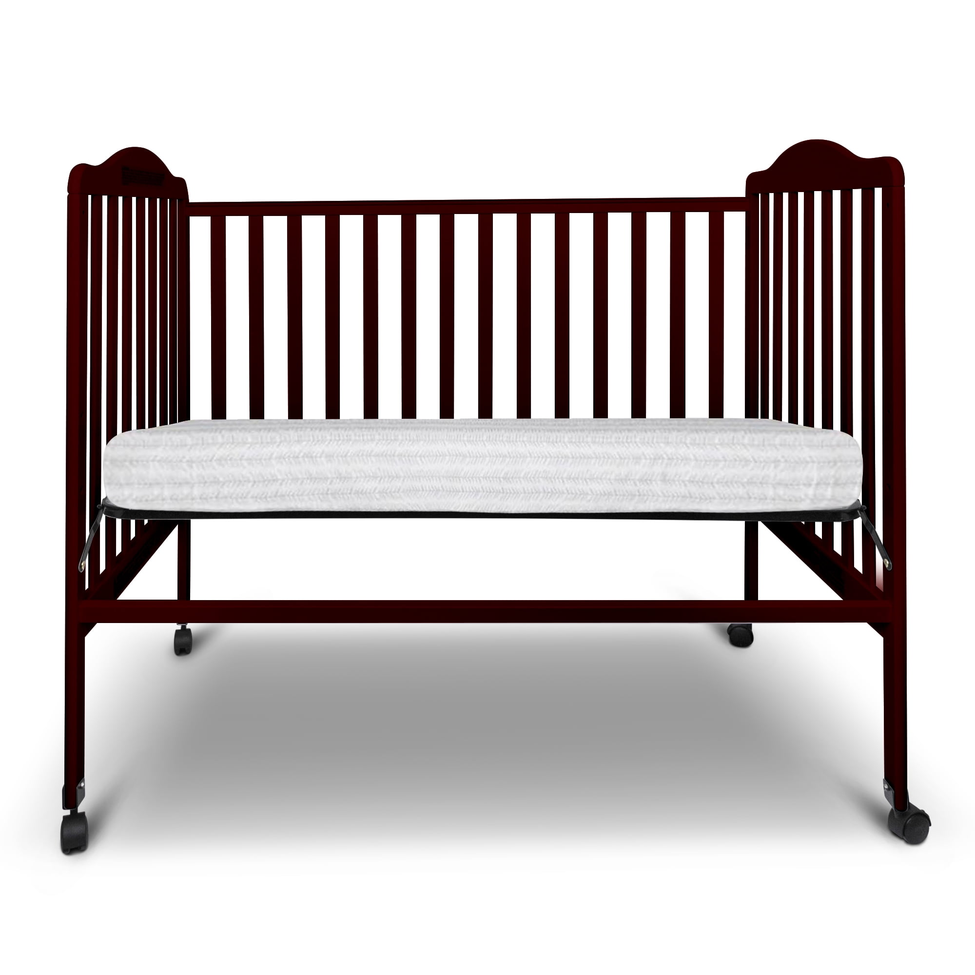 Fizzy Baby 2-in-1 Convertible Full-size crib converts to adult bed. 3 level mattress board- Espresso
