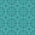 thumbnail image 1 of Ahgly Company Machine Washable Indoor Square Transitional DarkCyan Green Area Rugs, 6' Square, 1 of 7